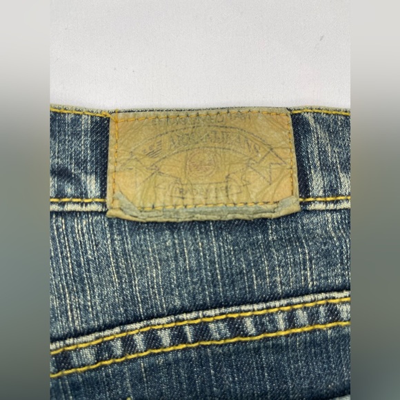 Rare Armani Exchange Vintage 90’s Fringe Boot/flare cut Boyfriend Style Jeans - Picture 10 of 10